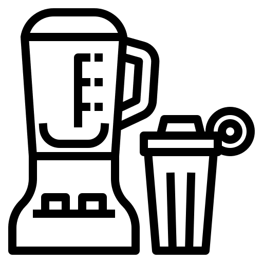 Blender blender kitchenware food and restaurant icon