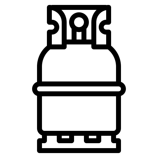 Gas gas industry tank icon