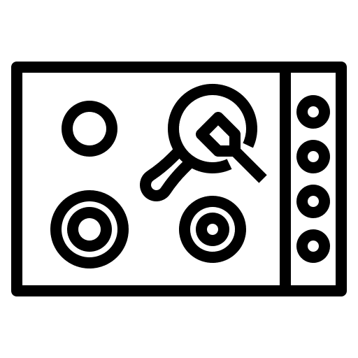 Gas kitchen gas tools and utensils icon