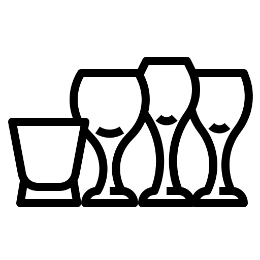 Glass alcoholic drink miscellaneous glass icon