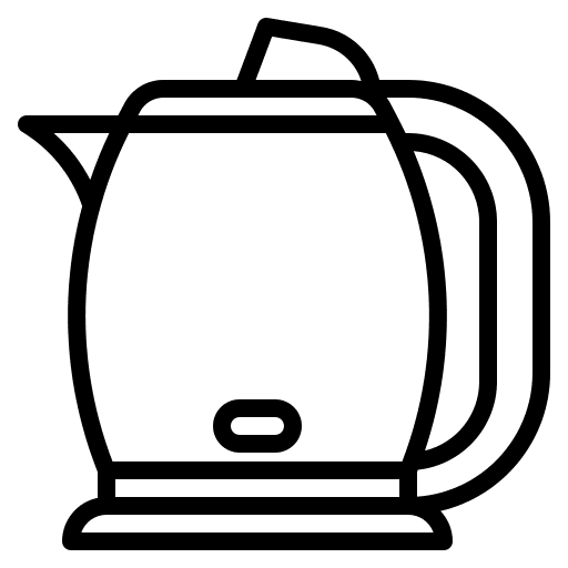 Kettle coffee cup food and restaurant cup measuring icon