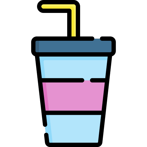 Drink take away paper cup party icon