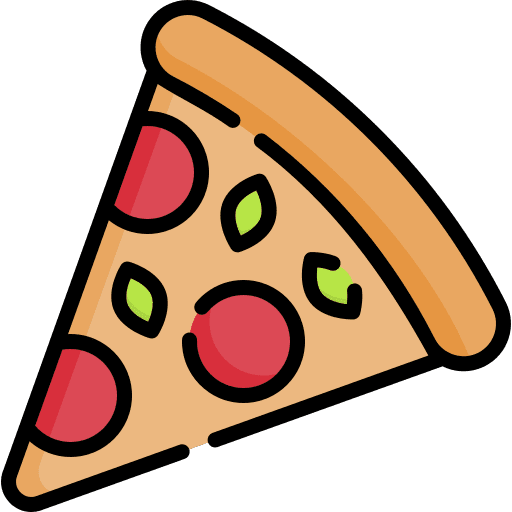 Pizza pizza slice cheese food icon