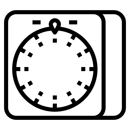 Timer kitchenware time and date time icon