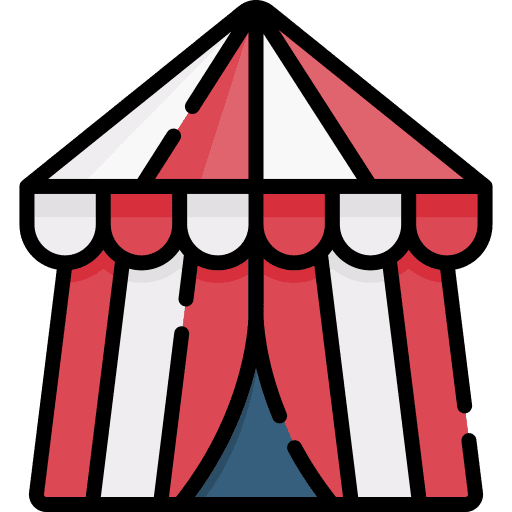 Circus tent circus tent tent architecture and city icon