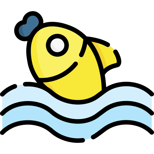 Fishing fishing game fish icon