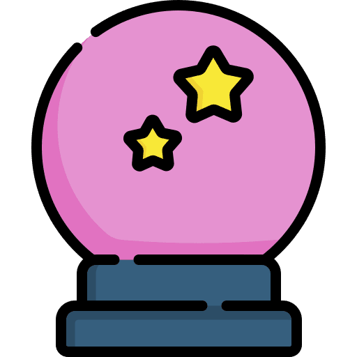Magic ball magic ball witch ball icon