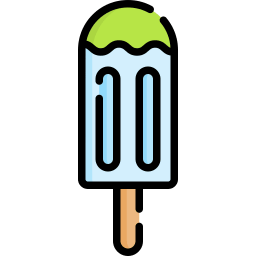 Popsicle sweet food and restaurant popsicle icon