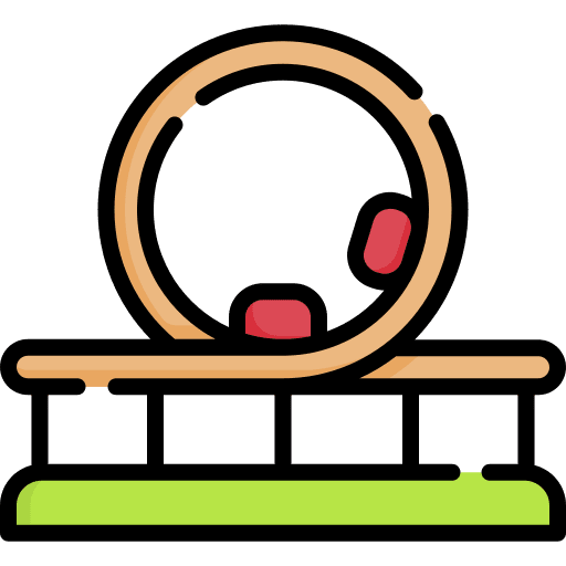 Rollercoaster amusement park rollercoaster fair ground icon