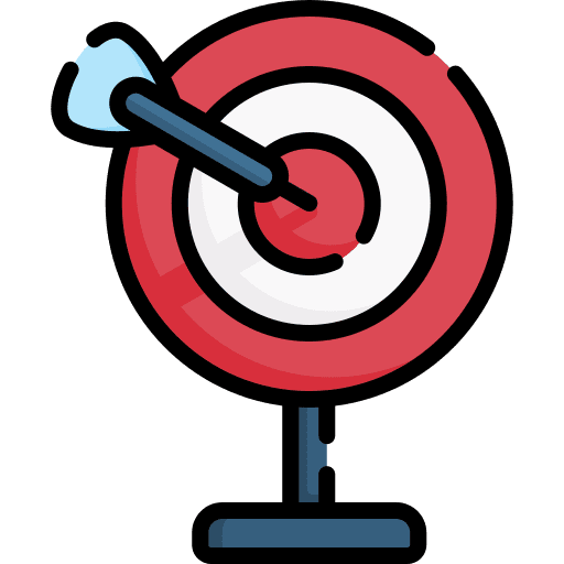 Dart board entertainment darts fair icon