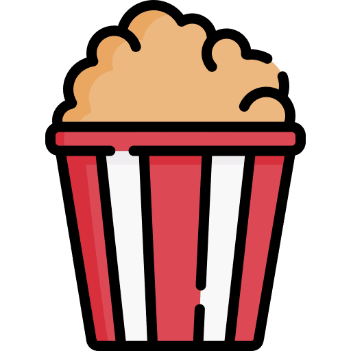 Popcorn popcorn movie corn icon