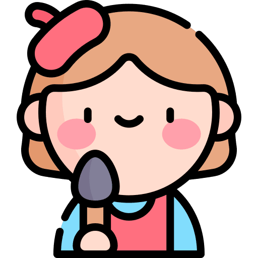 Artist teacher art artist icon