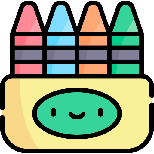 Crayon crayon school supplies stationery icon