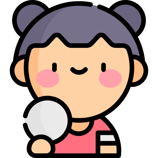 Girl sports and competition athletic woman icon