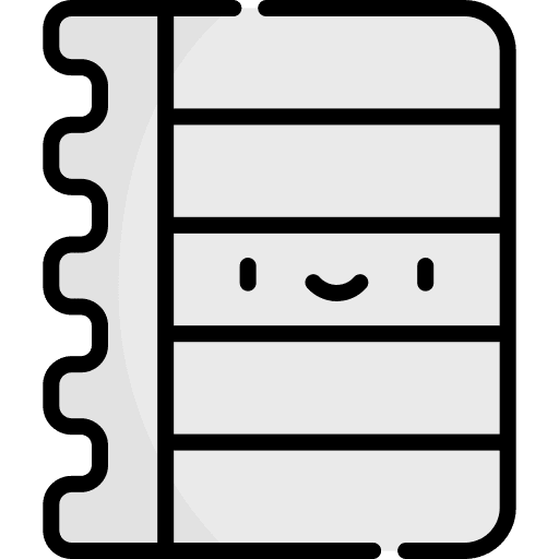 Paper page paper education icon