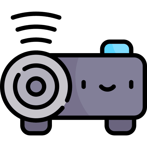 Projector technology projector presentation icon