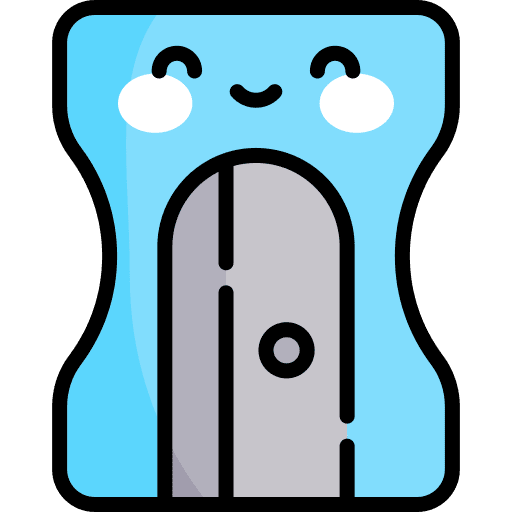 Sharpener school material stationery sharpener icon