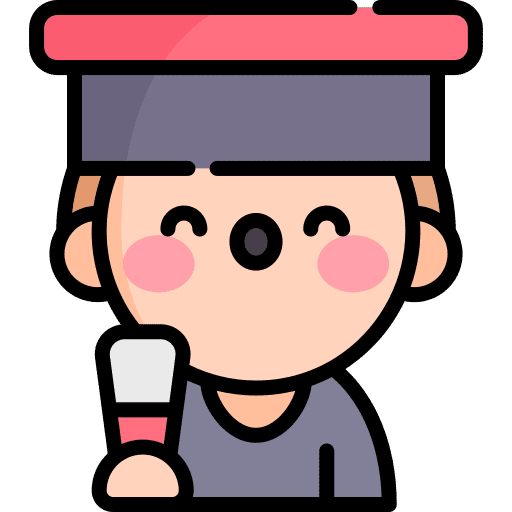 Student people graduation college icon