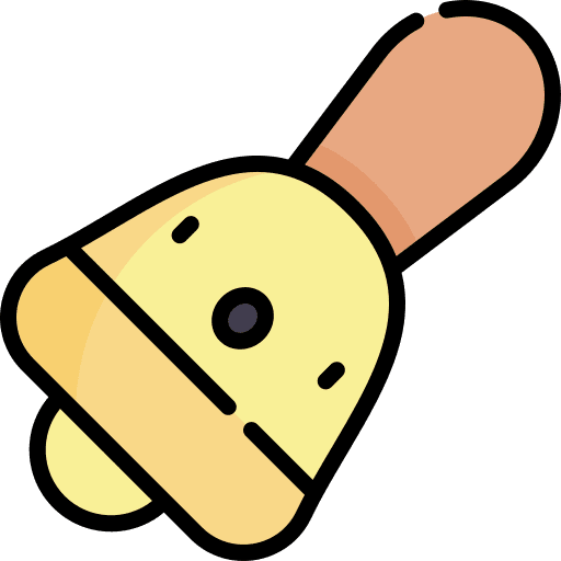 Ring bell small bell musical instrument bell icon