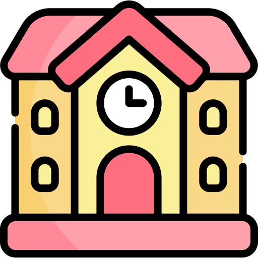 School study academic school icon