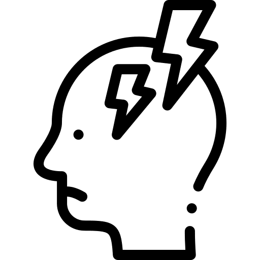 Depression weather pain sad icon