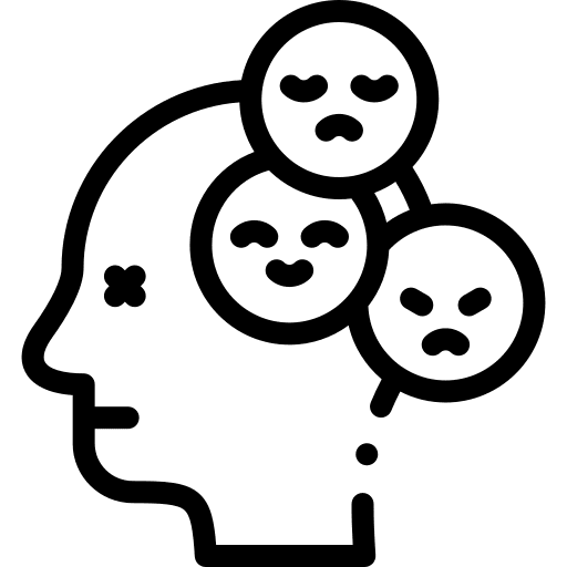 Emoticons sad healthcare and medical people icon