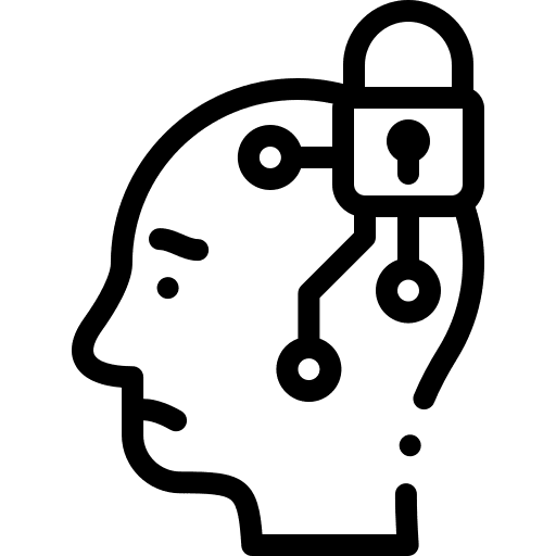 Locked locked psychology mental icon