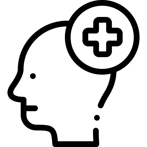 Mental health healthcare and medical mental head icon