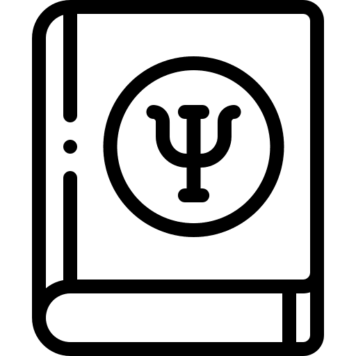 Psychology education mental healthcare and medical icon