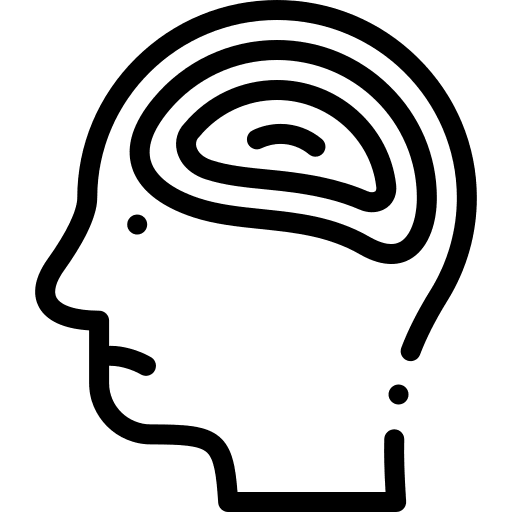 Psychosis mental illness schizophrenia disorder icon