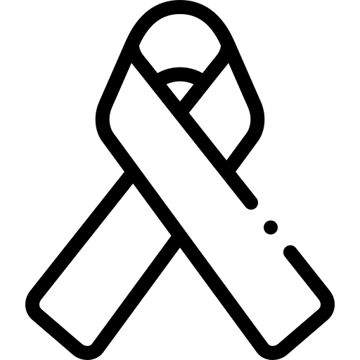 Ribbon mental health healthcare and medical awareness icon