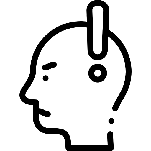 Anxiety intelligence user psychology icon