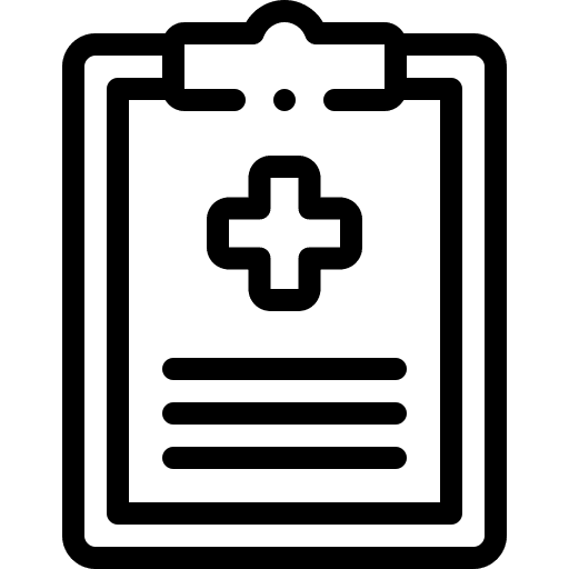 Clipboard clipboard medical report medical history icon