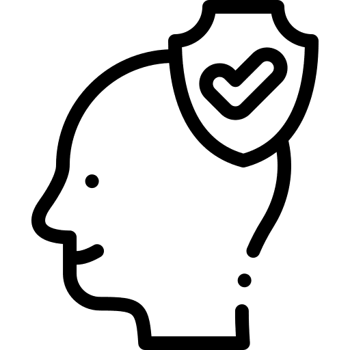 Secure security section trauma icon