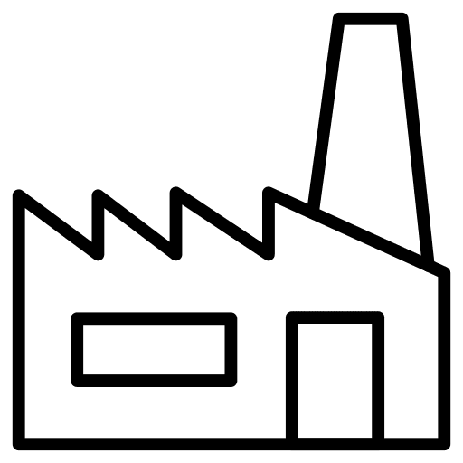 Industry manufacturing factory industry icon