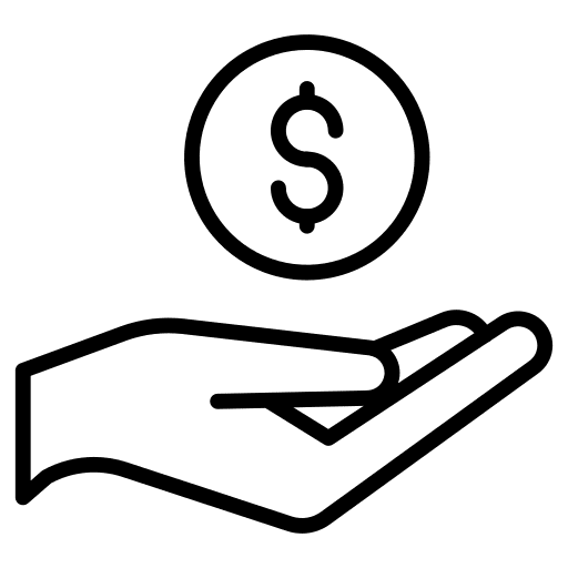 Money ebitda money selling icon