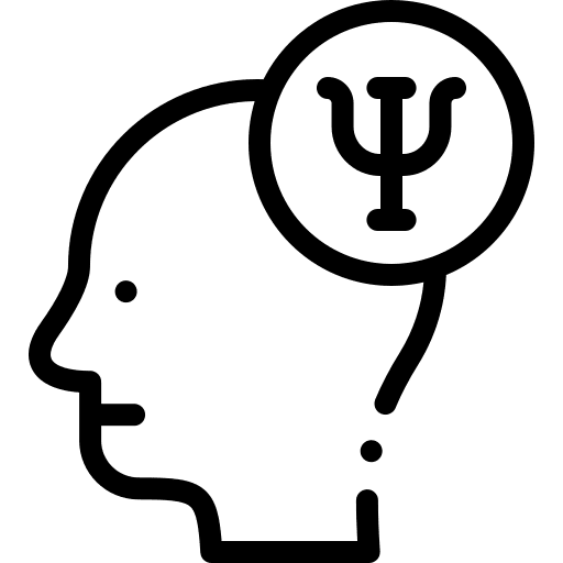 Psychology miscellaneous mind conflict icon