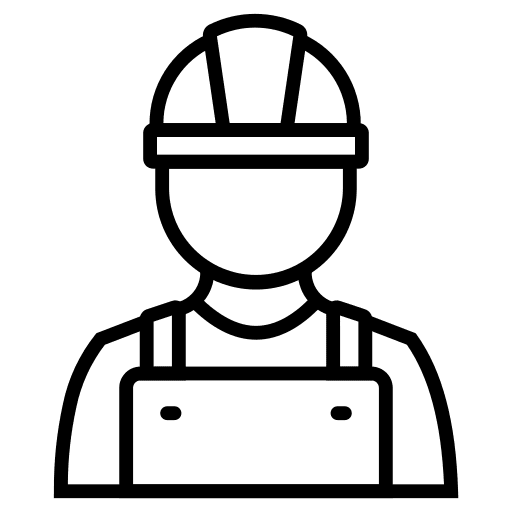 Worker man job business and finance icon