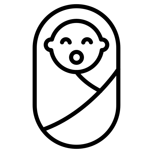 Baby boy baby childhood newborn icon