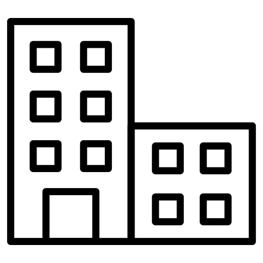 Building building business and finance office building icon