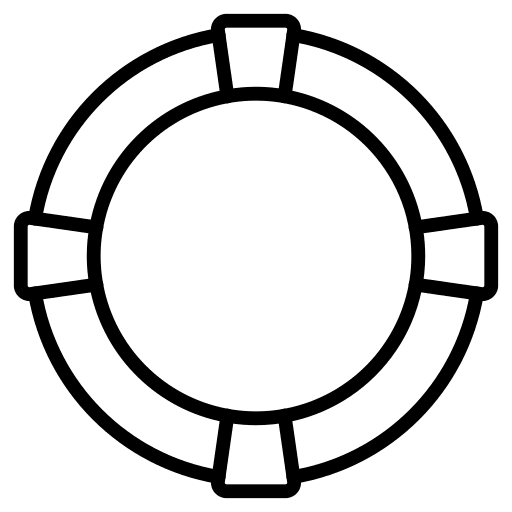 Lifesaver float lifesaver security icon