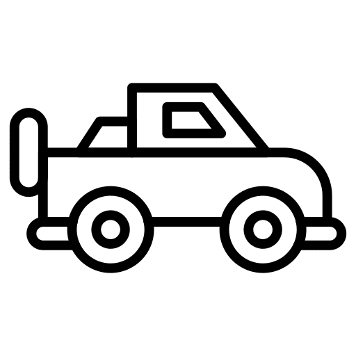 Military jeep vehicle transportation military jeep icon