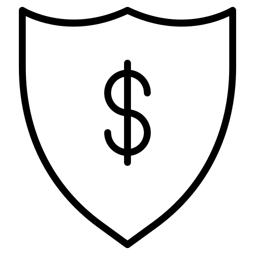 Shield security protection safety icon