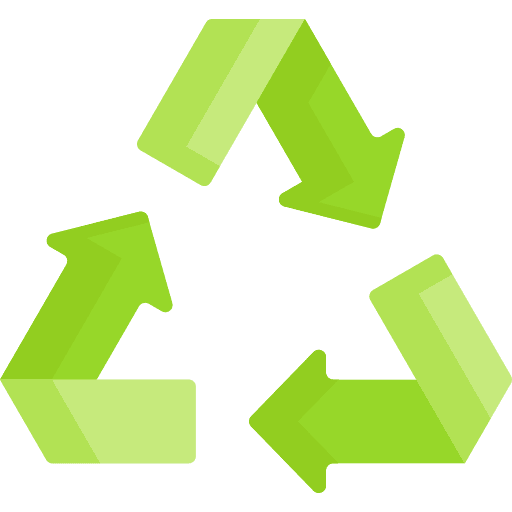 Recycle zero waste shapes and symbols ecology and environment icon