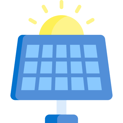 Solar energy solar energy sun ecology and environment icon