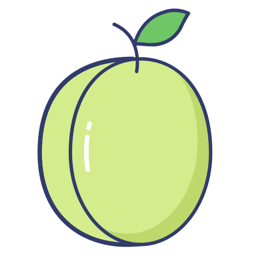 Pear food and restaurant fruit healthy food icon