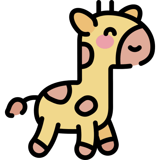 Giraffe animals giraffe wild animals icon