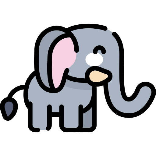 Elephant animals animal kingdom elephant icon