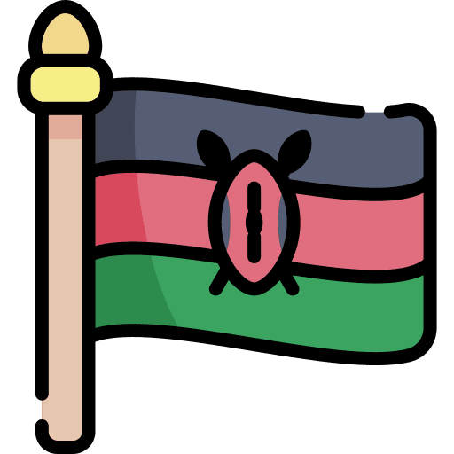 Kenya world kenya nation icon