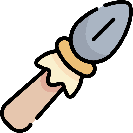 Spear weapon javelin spear icon